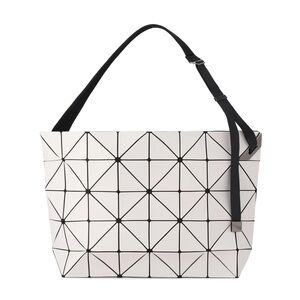 Issey Miyake Bao Bao Blocky Shoulder Bag Messenger Laptop Light Gray
